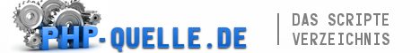 PHP-Quelle.de - Das PHP Scriptearchiv & Scripte Verzeichnis
