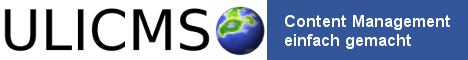 Content Management einfach gemacht mit UliCMS